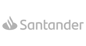 santander logo bw